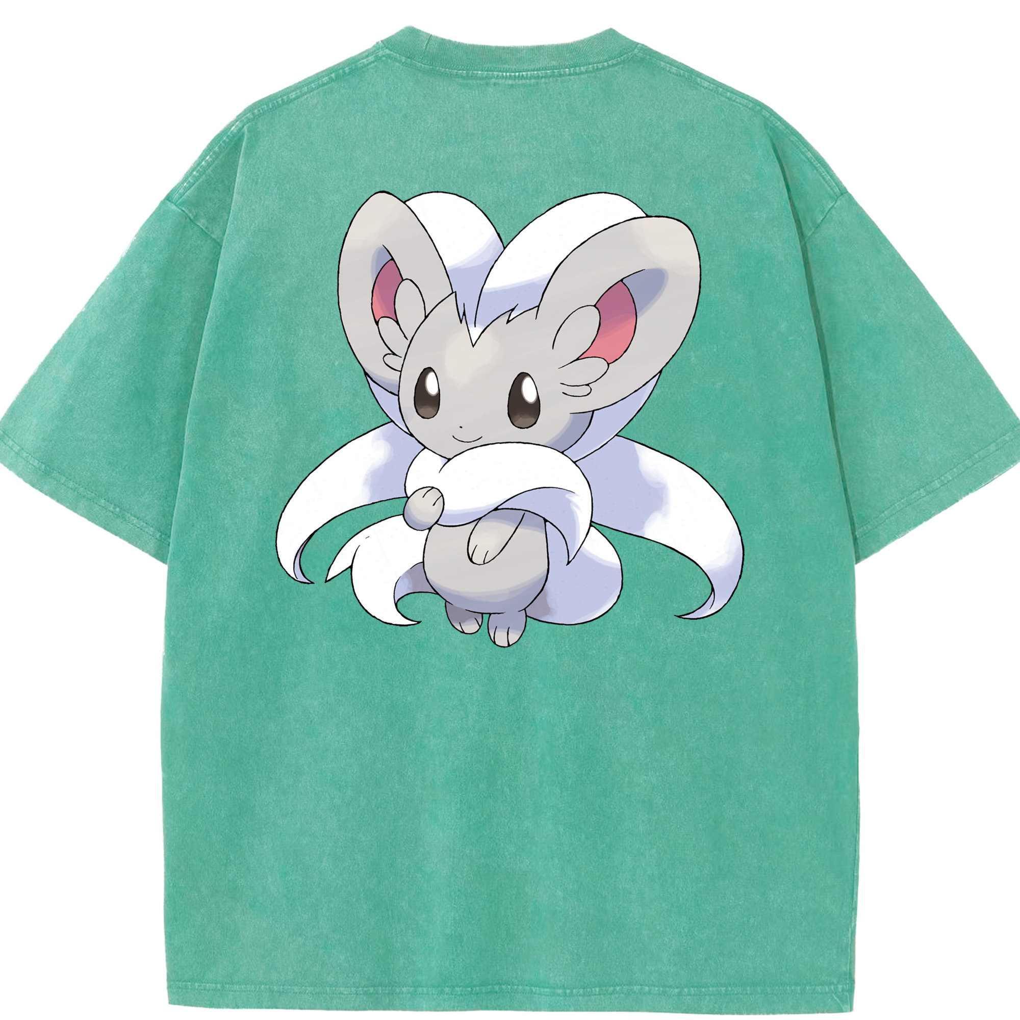 （画像用） ポケットモンスター Pokémon 綿100% ヴィンテージ風 半袖Tシャツ（背面プリント）